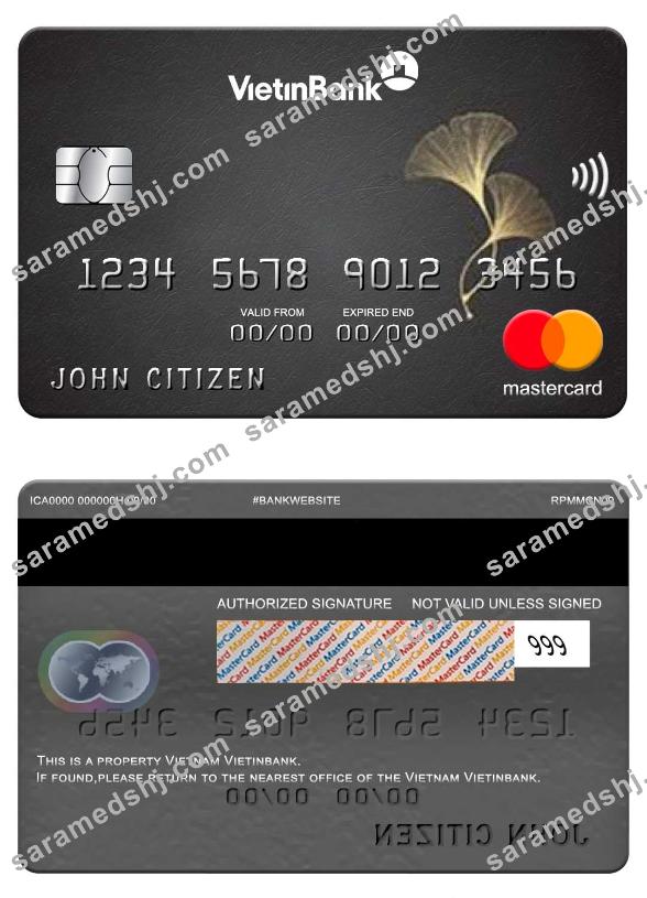 Vietnam Vietinbank mastercard